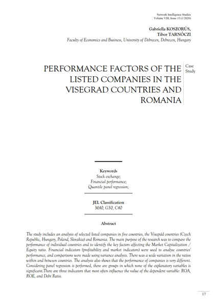 Volume VIII, Network Intelligence Studies