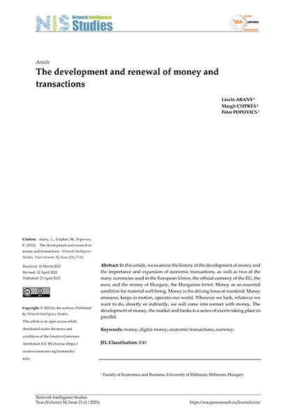 Volume XI, Network Intelligence Studies