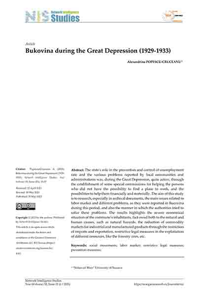 Volume XI, Network Intelligence Studies