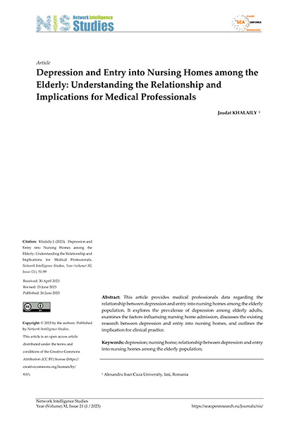 Volume XI, Network Intelligence Studies