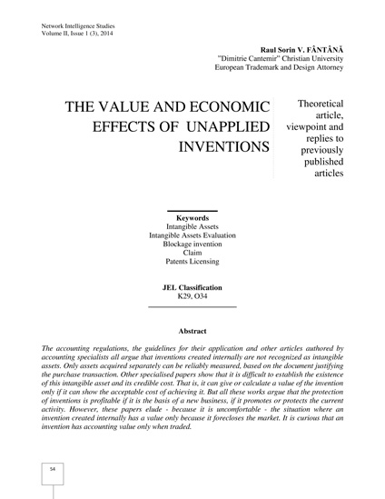 Volume II, Network Intelligence Studies